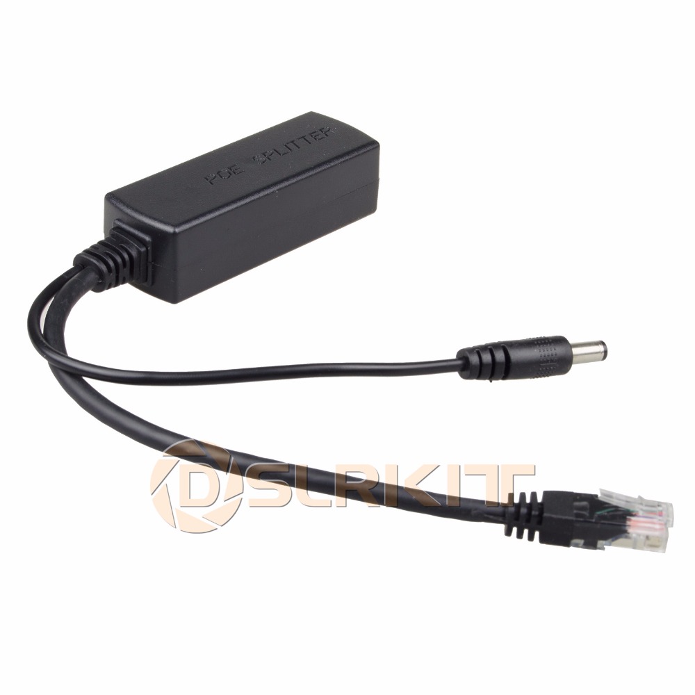 Active Poe Splitter Gigabit 12V 2A - DSLRKIT ギガビットアクティブ PoE スプリッタパワーオーバーイーサネット 48 に