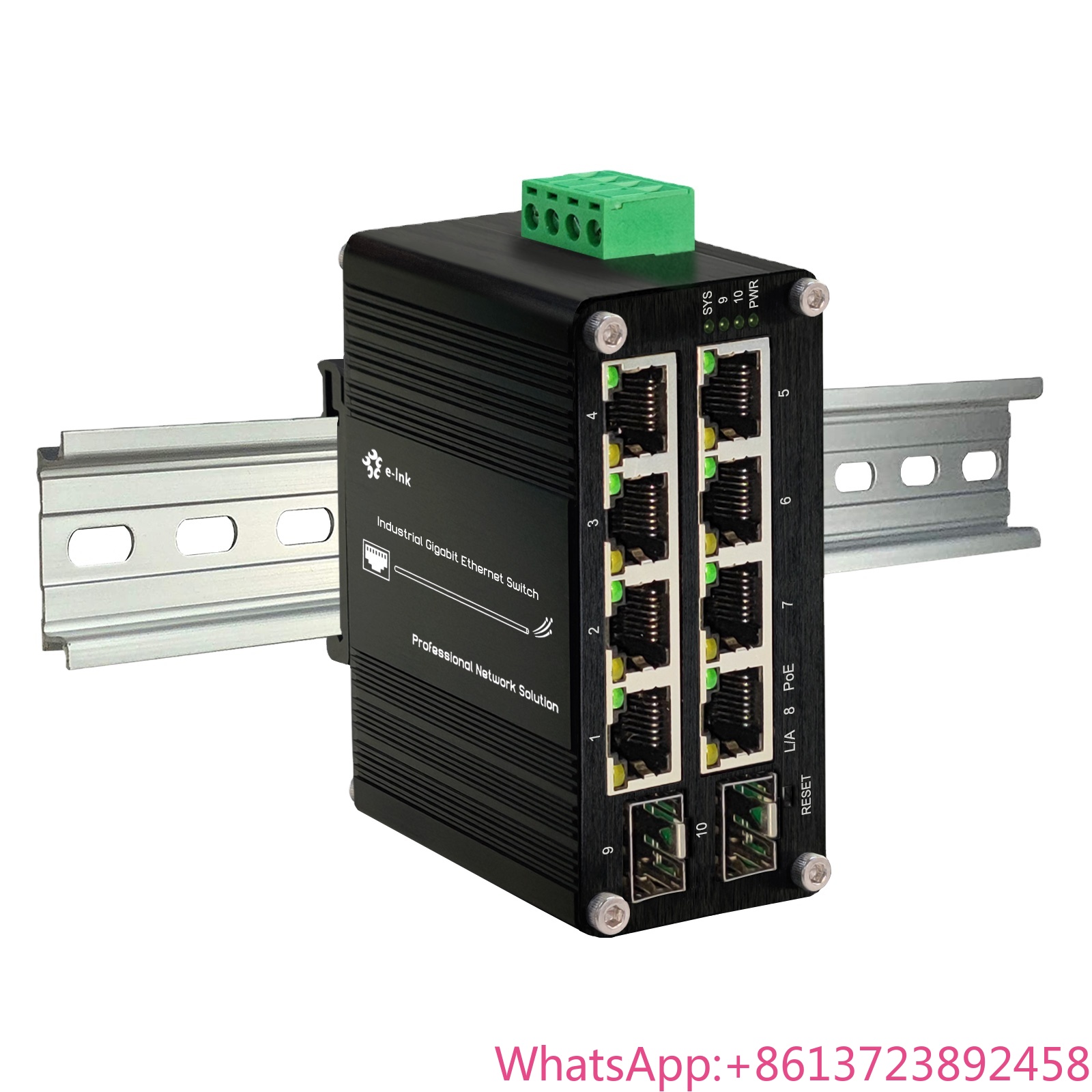マネージドPoEスイッチ 8ポート 10/100/1000T - Managed Gigabit Poe Switch 8 Port 802.3At のレビューと価格