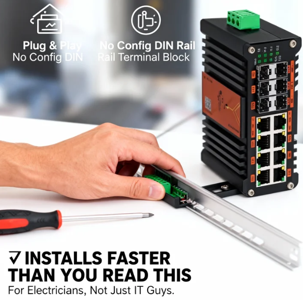 産業用L2+マネージドPoEスイッチ 8ポート10G SFP - Sfp+ 10G Managed Switch 8 Port のレビューと価格