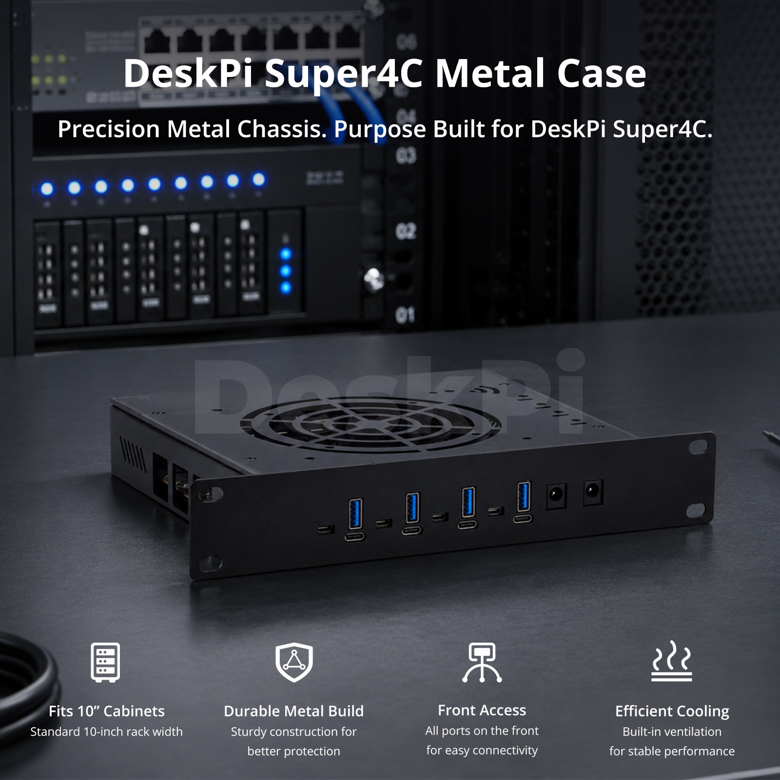 DeskPi Super4C Raspberry Pi CM - Deskpi Super6C のレビューと価格